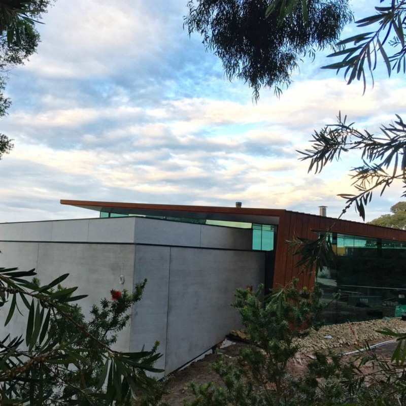 Lorne Roofing Corten Project (Photo: Seeley Architects)