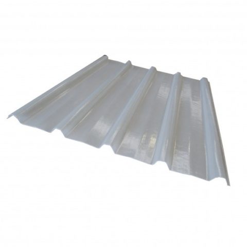 fibreglass trimdek profile roofing sheets