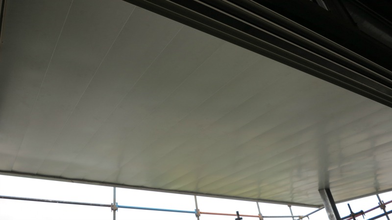 Architectural Cladding Project Flat Lock Panels Feature On