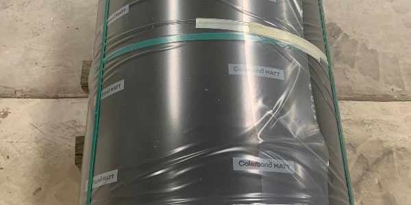Colorbond MATT Monument Coil for Interlocking panels Torquay